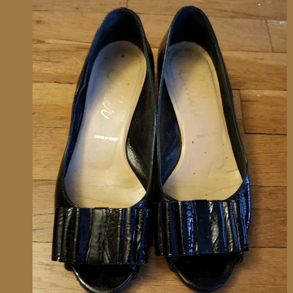 BUTTER WOMEN'S JASEN BLACK PATENT LEATHER SHOES